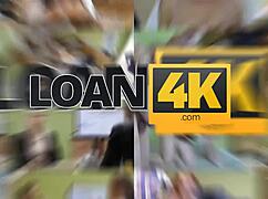 loan4k woman reveals insertion spot during office interview