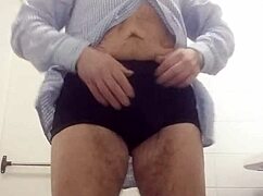 European Amateur Strips Off Clothes In Homemade Scene