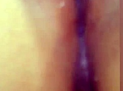 branquinha with piercing touches herself until cumming