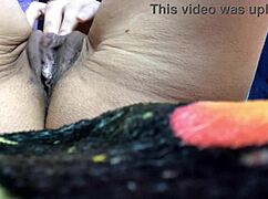 young 18+ self-fucks pussy and ass with toys, creamy orgasm