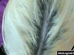 mature christie stevens deepthroating and fucking in pov