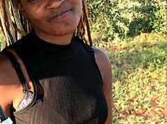 Homemade Compilation Features Ebony Pussy In Doggystyle With Big Cock. Includes Muff Diving And Creampie Scenes.