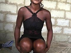 Crazybitch strips naked in thong panties for strangers, then dresses up provocatively