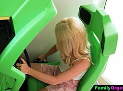 familyorgasm - stepdad catches teen 18+ stepdaughter wandering aimlessly