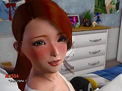 Ripples 119 game with 3d clothes ripped off big tits