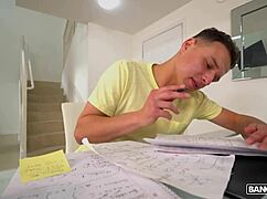 Bangbros - Casca Akashova Gets Messy Facial After Wild Fuck with Son's College Friend