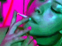 Even When Smoking, I Can't Stop Worshiping Your Feet With Licking And Sucking!