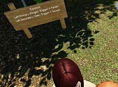 Redhead with shaved pussy explores outdoor paradise in vr part 8