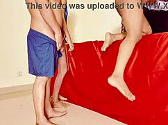 Hey, Uttaran20 Brings a Steaming Desi Threesome With Inked Brunette Devouring Tight Pussy! 🔥