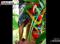 I watch new indian aunty sex videos, she sucks and gets anal outdoors with toys