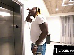 Thick Ebony Redhead Ms Redx Fucks Monster Cock Hard!