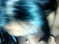 The latina morena gives an amazing blowjob