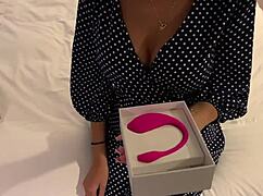 i got so wet with lovense orgasm control at the bar