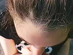 I suck my partner's big cock, lynela nira and king gontier in pov facial.