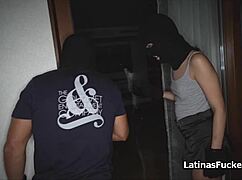 latino couple breaks in and fucks hard
