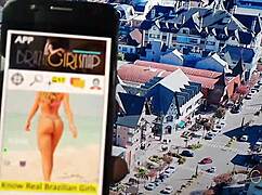 The tourist finds a perfect match with cute Larissa