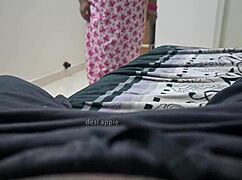 Step Sister Provides A Handjob In A Suggestive Manner During Family Time.