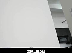 I trained my nerdy stepsister Aidra Fox to love my cock passionately.