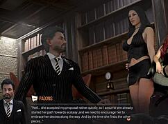 Black bikini milf adventures in public game