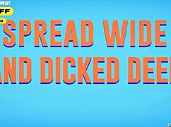 I spread wide and get dicked deep by Luna Star