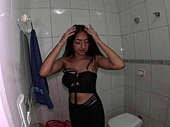 a latina teen stefanie silva starts her first film barefoot backstage