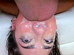 2 Friends Went To Visit Their Friends And They Fucked Her Throat Aspear On Upsidedow