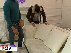 double teaming ukrainian supermodel josephine in condo