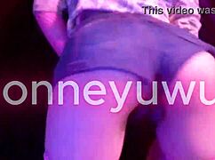 Bonneyuwu Twerks Her Tight Petite Body in Argentina, Teasing with Sexy Moves Before the Cum