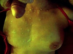 slut wife takes cumshot-comment for more