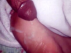 i messed up and shot my jizz all over her oiled feet, oh no