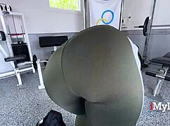 Hey, can Jessie Rogers handle Donnie Rock's gym pounding?