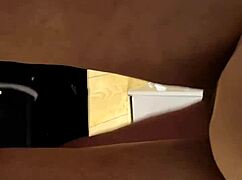 husband and wife have sex with blowjob in kitchen