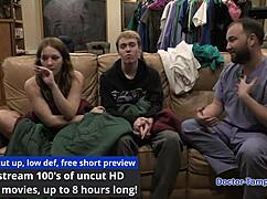 nova maverick plays with ultrasound in hospital pov