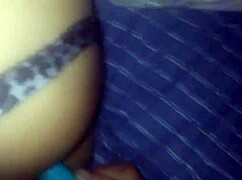 69 slut takes cock in mouth and toy in ass 😈