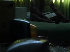 watch this bbw and skinny amateur couple explore their bodies together in a hot encounter