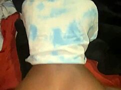 college coed takes big black cock bareback