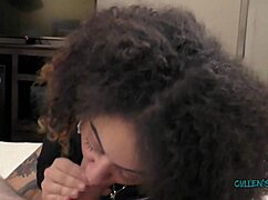 kingsley's showstopper blowjob with big tits and teasing 😘