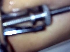 The shemale used a speculum on me for intense anal assfucking