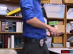 Teen Credit Card Cheater, Caught by Perverted Mall Cop, What’s Next for Her Big Ass?