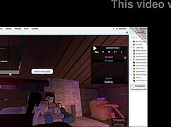 milf gives footjob to daddy