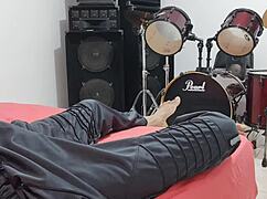 Man Masturbates His Big Cock In Front Of The Camera?