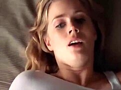 Lesbian Girls Kissing Intensely in Film Scene