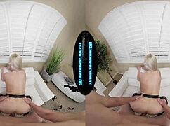 New neighbor Cherry Kiss as lonely housewife