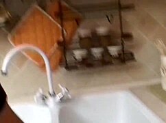 69-year-old woman uses dildo and mouth to suck his ass