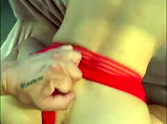 Ex Fucks Me Hard in New Lingerie Using Dildo in His Studio