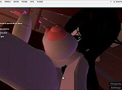 milf gives footjob to daddy