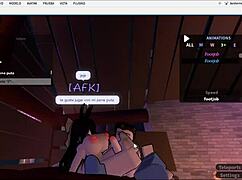 milf gives footjob to daddy