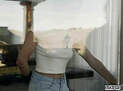 Latin teen, why thank your stepdad with facesitting and fucking?