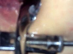 The shemale used a speculum on me for intense anal assfucking