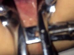 The shemale used a speculum on me for intense anal assfucking